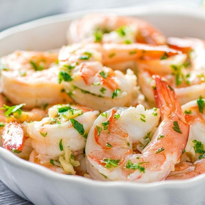 Asian Kitchen | Prawns in butter garlic sauce