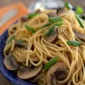 Ananda Bhavan | Mushroom Noodles