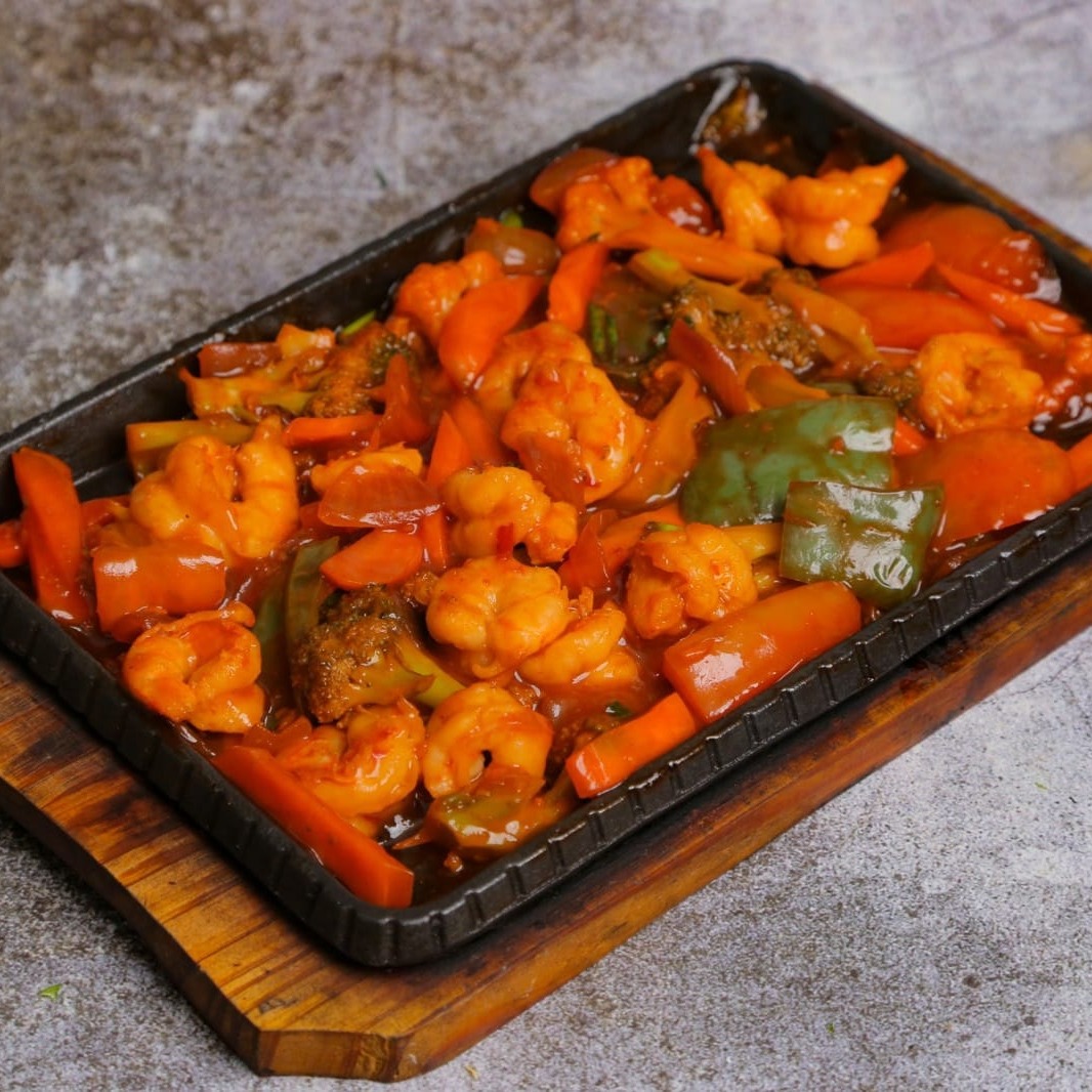 Le Notre Cafe | Prawn Sizzling